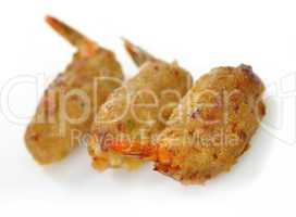 Deep fried shrimp