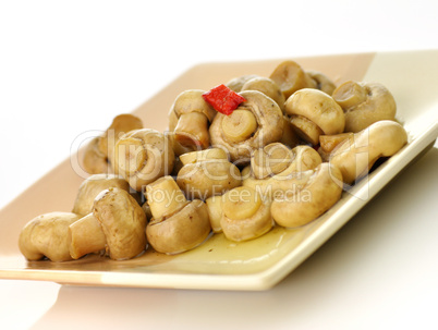 pickled mushrooms