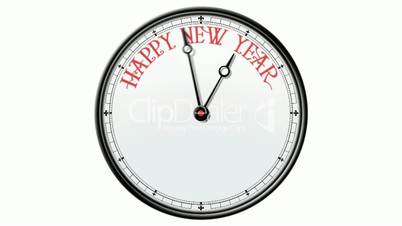 Clock: Happy New Year