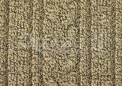 Knitted woolen background