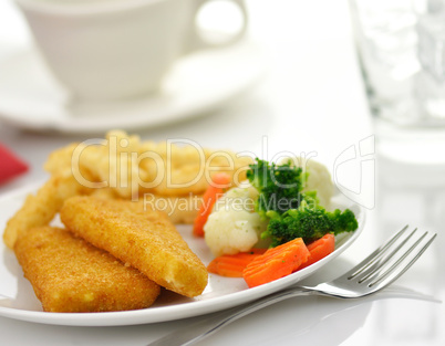 fish fillets dinner