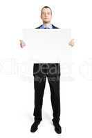 business man sheet