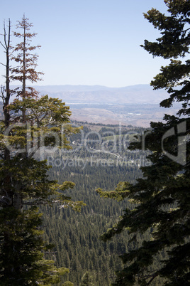 High angle of the Sierra Nevadas