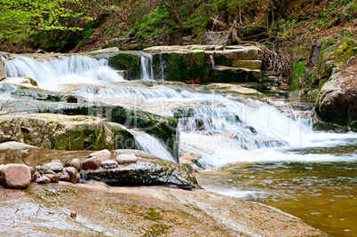 Cascading Waterfall