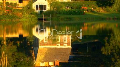 Tranquil Pond Mirror