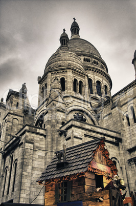 Montmartre Quarter in December, Paris