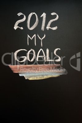 2012 New year goals