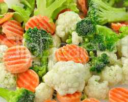 Frozen vegetables