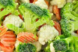 Frozen vegetables