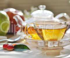 morning green tea set