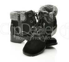 Black female boots