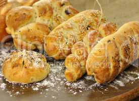 homemade bread assortment