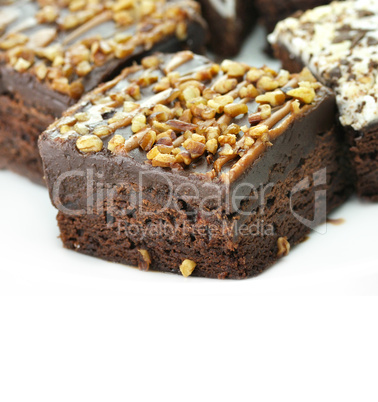brownies close up