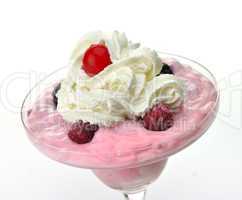 strawberry yogurt dessert