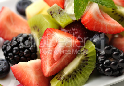 fresh fruit salad