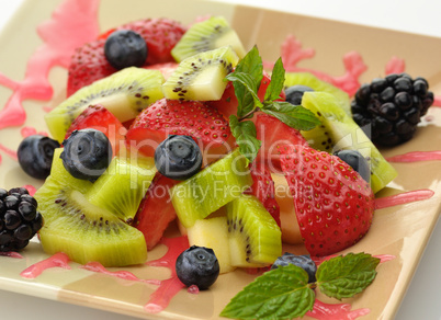 fresh fruit salad