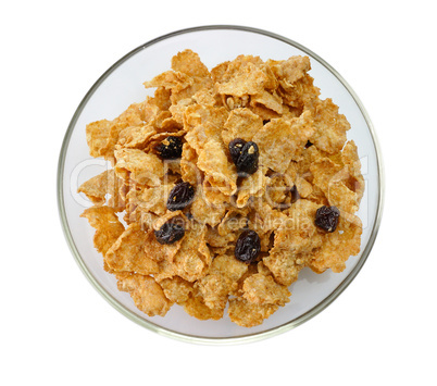 bran and raisin cereal