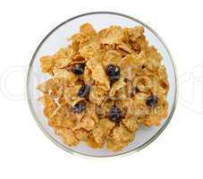 bran and raisin cereal