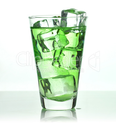 glass of cold drink