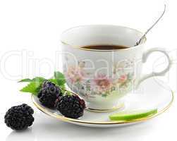 tea with blackberry