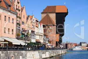 The Crane in Gdansk Old Town