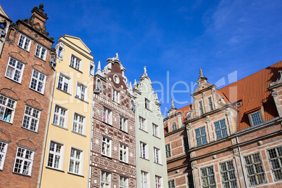 Old Town Houses in Gdansk