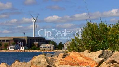 Cape Cod Canal; wind turbine 6