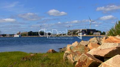 Cape Cod Canal; wind turbine 9