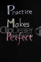 Text of "Practice Makes Perfect"