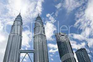 Petronas Twin Towers daylight