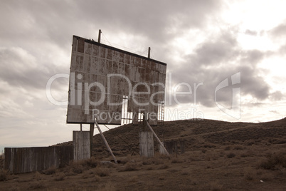 Abandoe drive in theater