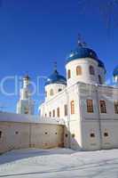 christian church on territory of the orthodox priory