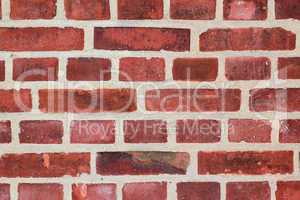 Rote Steinmauer