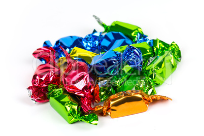 Gewickelte Bonbons Gewickelte Bonbons