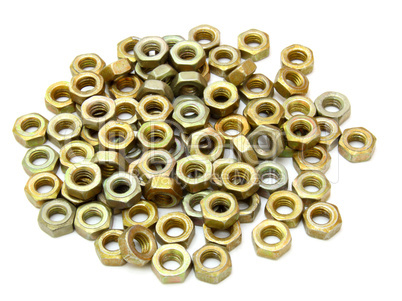 Small metal nuts