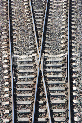 Railway Tracks and Switch