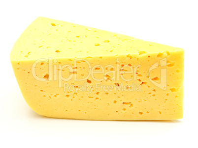 A piece of Swiss cheese