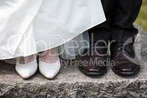 Brautpaar Schuhe