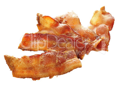 fried bacon