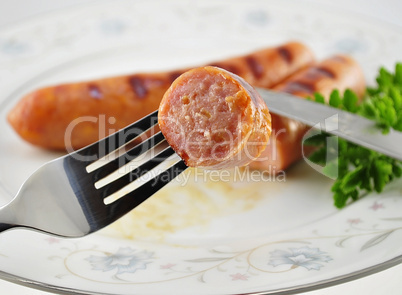 cheese sausages