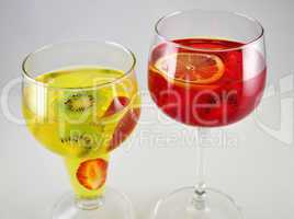 red and yellow jello