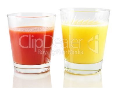 tomato and orange juice