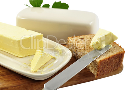 butter and bread