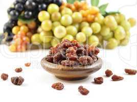 grape and raisins