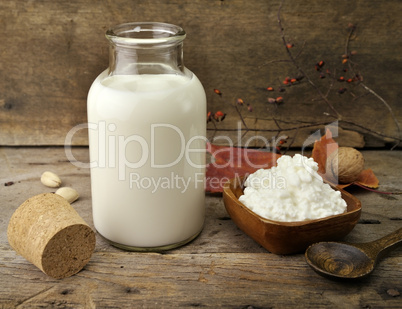 Milk And Cottage Cheese