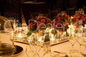 Elegant  dinner table setting 6