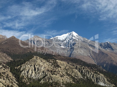 Pisang Peak, also named Jong ri, 6091m altitude