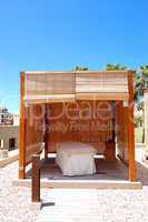 SPA massage hut at luxury hotel, Tenerife island, Spain