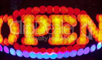 artistic bokeh background with space for design