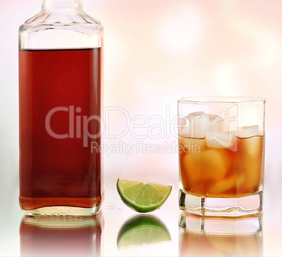 alcohol with lime